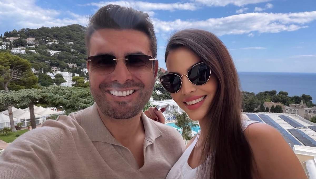 Sandra și Adrian Mutu, în vacanță