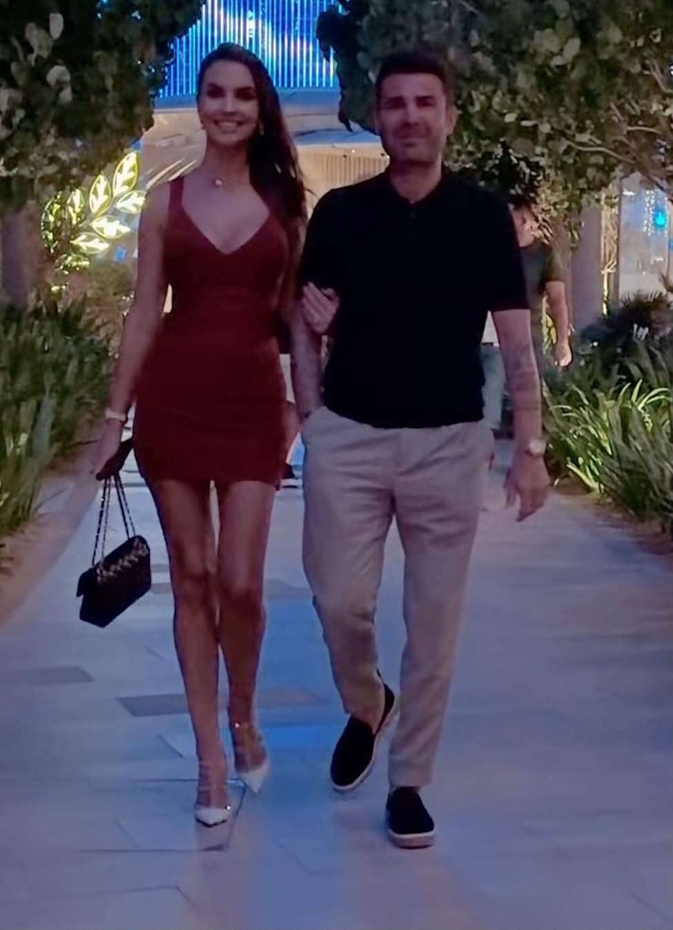 Sandra și Adrian Mutu, în vacanță, în Dubai