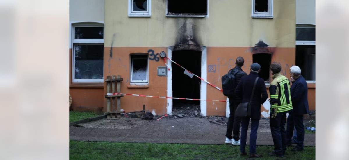 incendiu în Germania