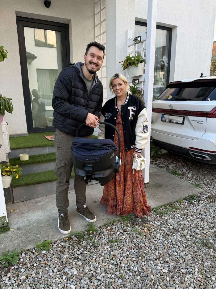 anisia gafton acasa cu fiul