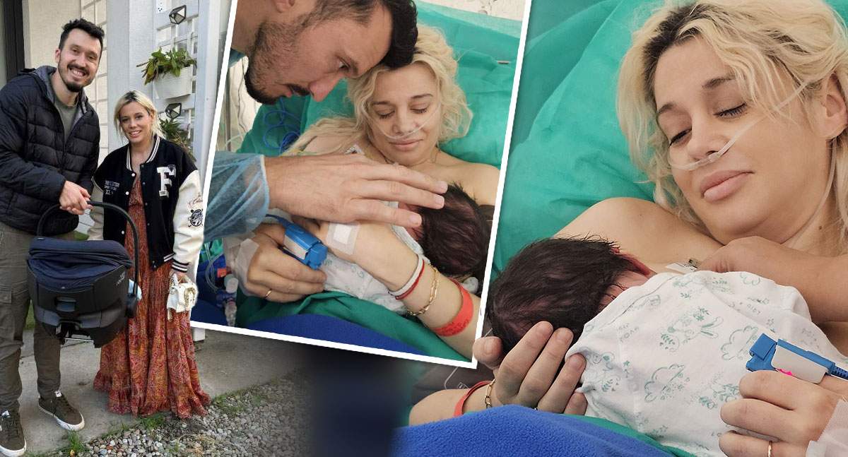 Anisia Gafton, primele declarații după ce a ajuns acasă cu fiul ei. Când va avea loc botezul și cine o ajută cu bebelușul