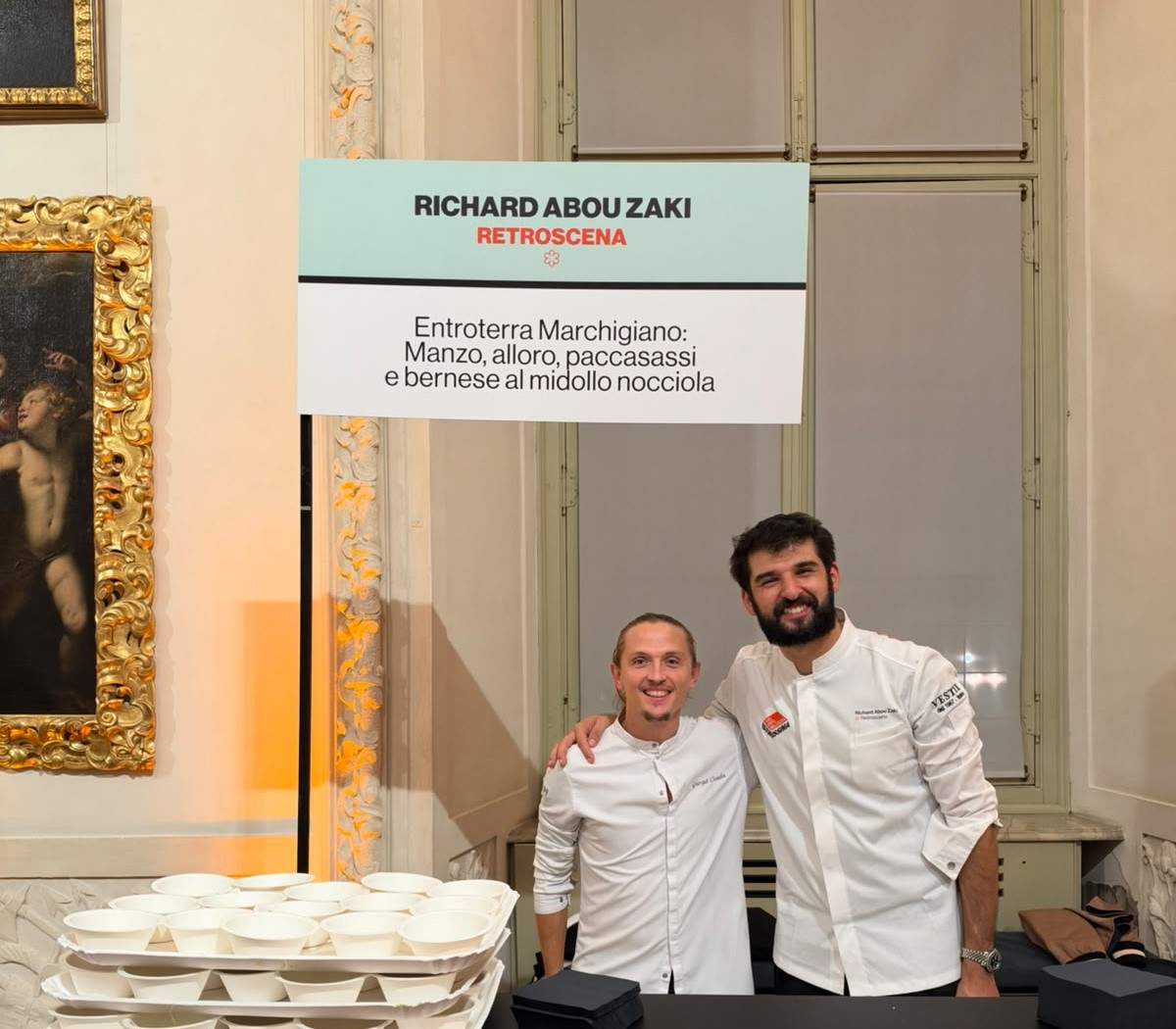 Chef Richard Abou Zaki a gătit la evenimentul din Torino care atrage cele mai importante figuri ale gastronomiei din lume