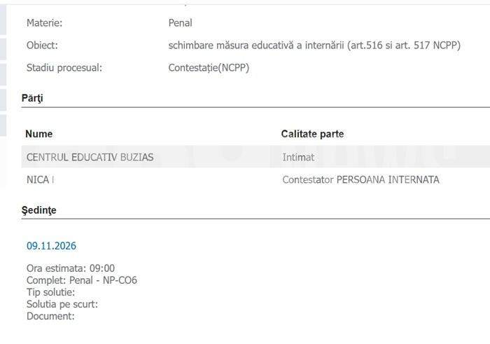 Fiul lui Robert Nica vrea să iasă din centrul de reeducare! Ce a cerut după ce a fost condamnat pentru tentativă de omor | EXCLUSIV