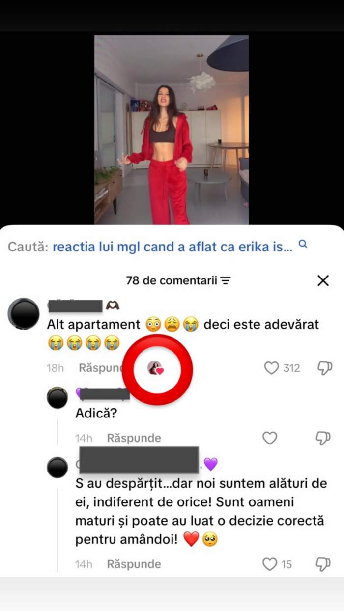 Erika Isac a confirmat despărțirea de M.G.L., după mai bine de un an de relație