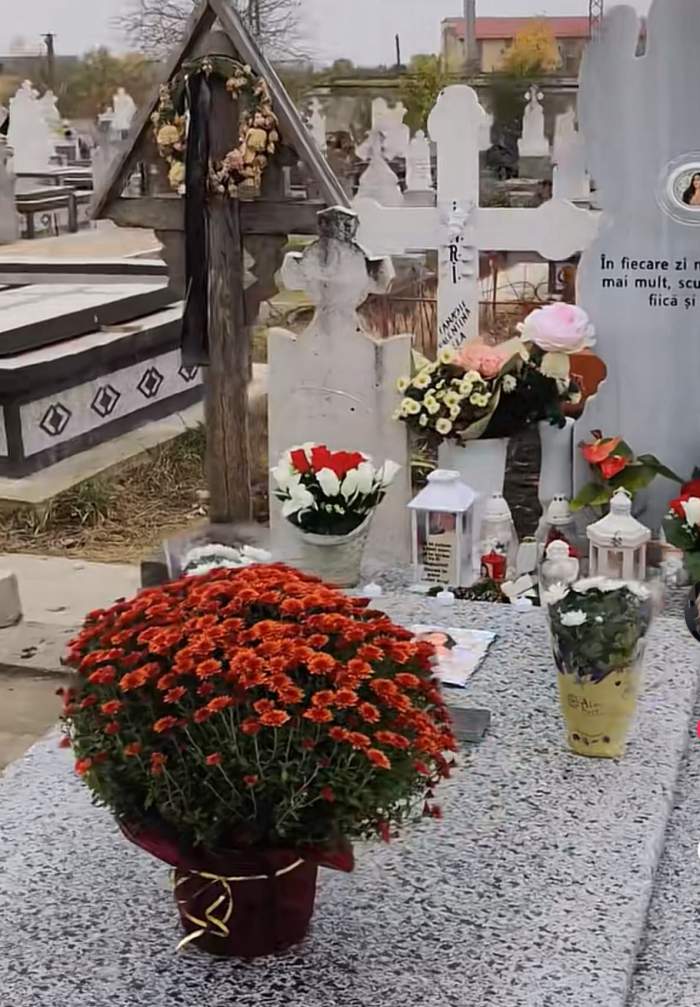 Cum arată locul în care Valentina, tânăra găsită într-o valiză, își doarme somnul de veci. A trecut o lună de la tragedie