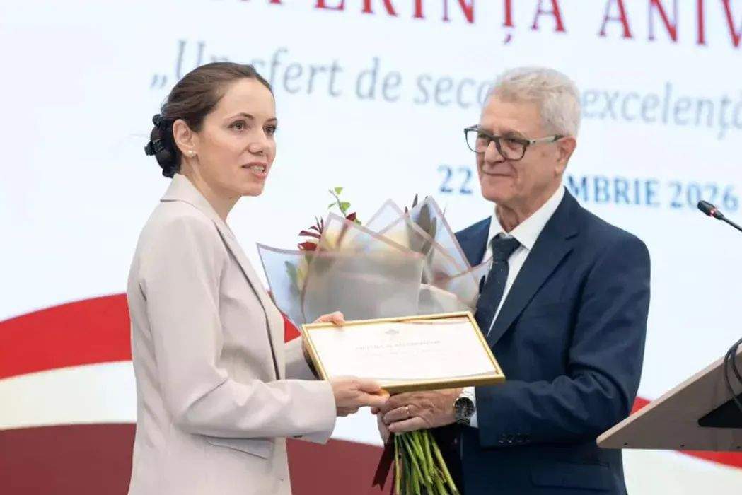 Mirabela Grădinaru, la un eveniment