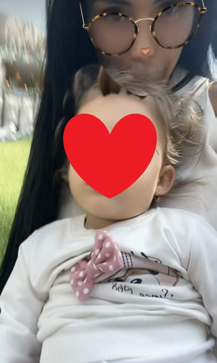 Imagini rare cu Daniela Crudu și fetița ei. Cum a apărut bruneta alături de Daiana