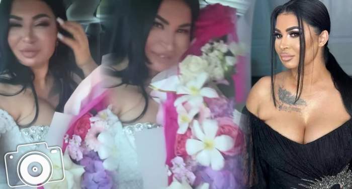 Ramona de la Clejani s-a căsătorit. Primele imagini cu ea în rochie de mireasă