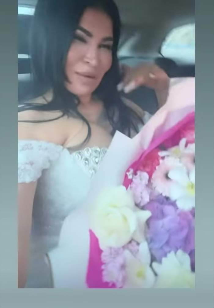 Ramona de la Clejani s-a căsătorit. Primele imagini cu ea în rochie de mireasă