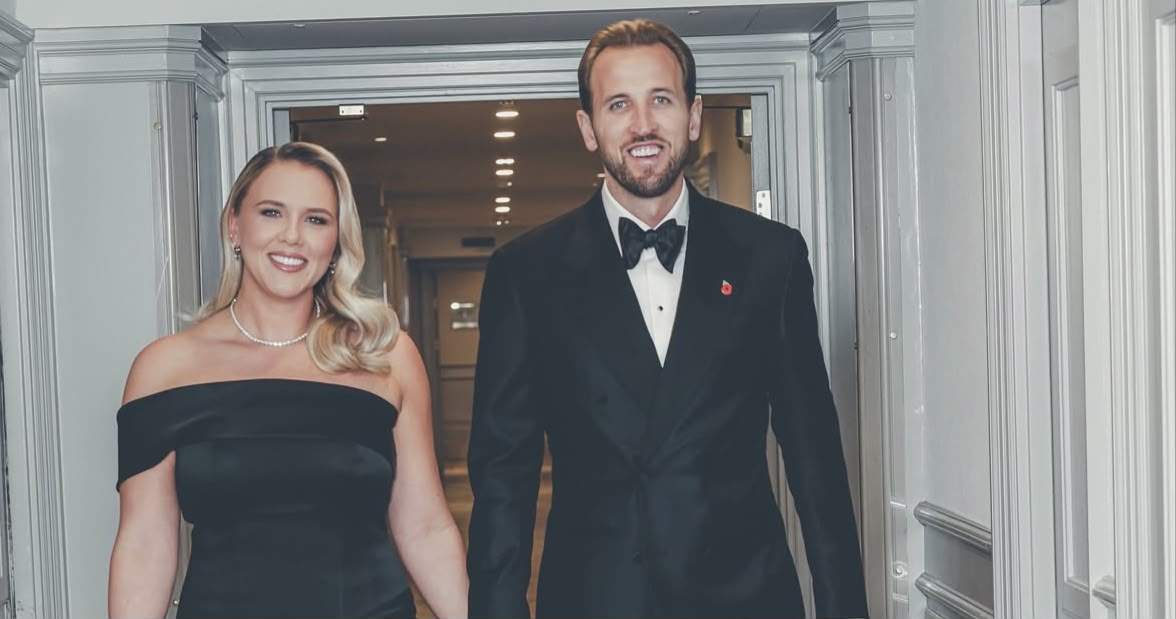 Harry Kane și soția lui, la Balonul de Aur 2026