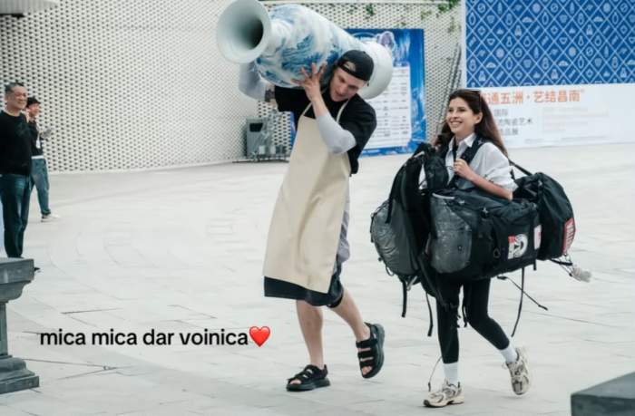 Alex Gîlcă și Valerie Lungu