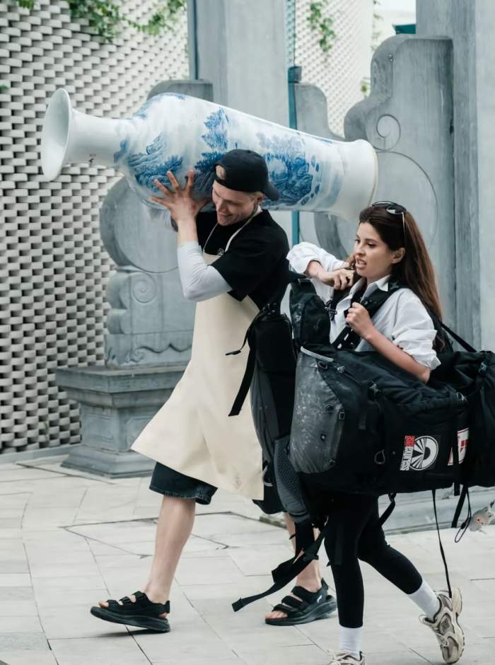 Valerie Lungu, alături de iubitul ei