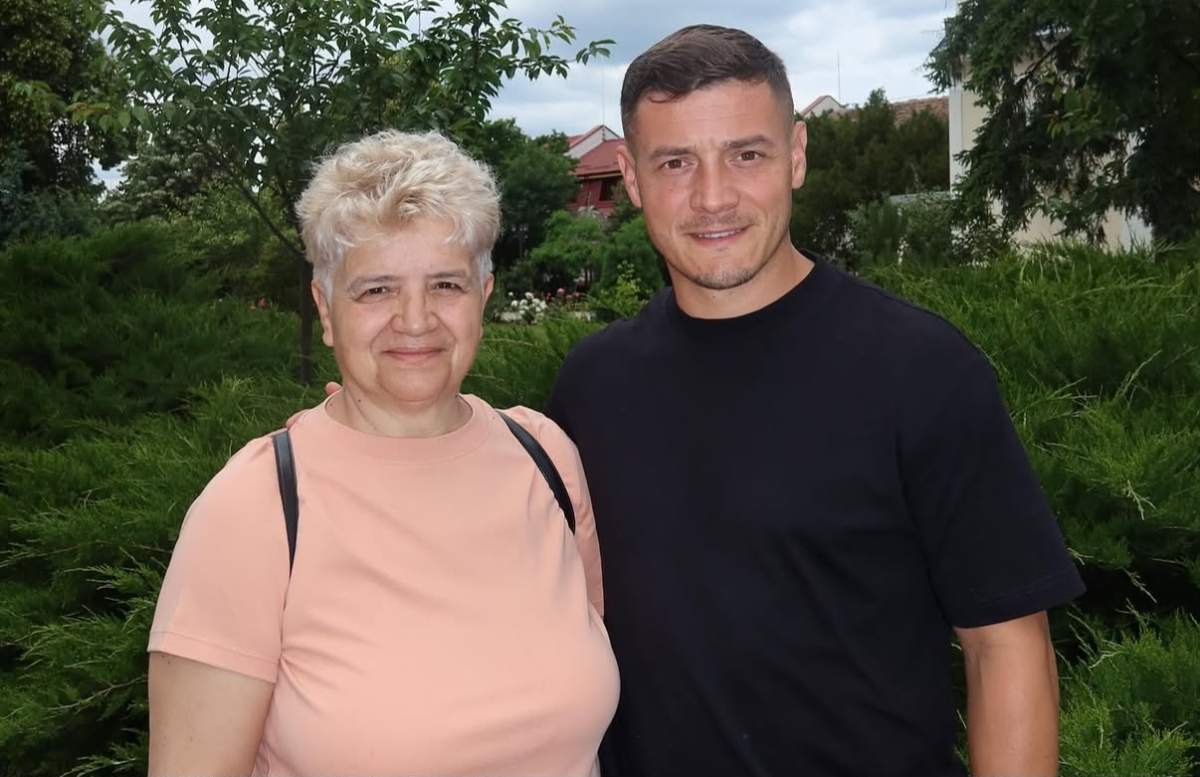 Gabi Torje și mama lui