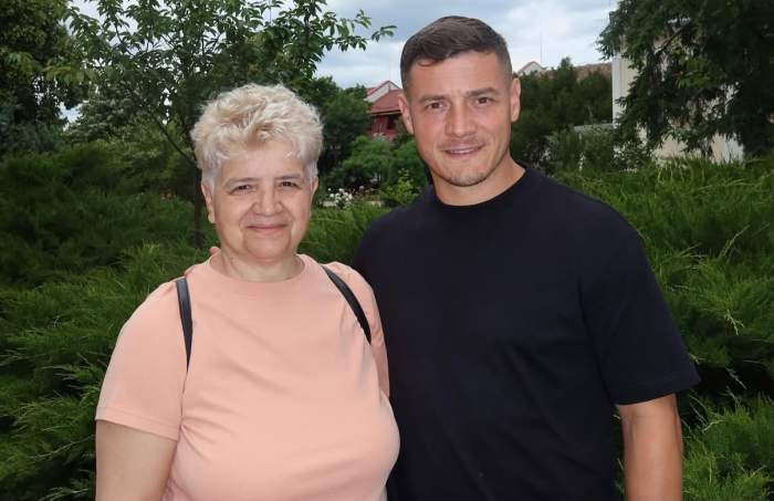 Gabi Torje și mama lui
