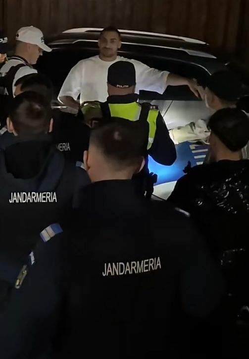 Gheboasa, controlat de polițiști