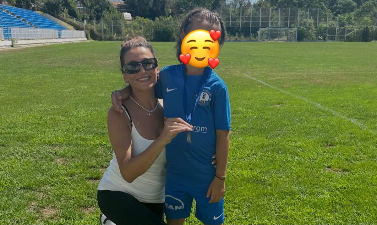 Claudia Pătrășcanu și fiul ei