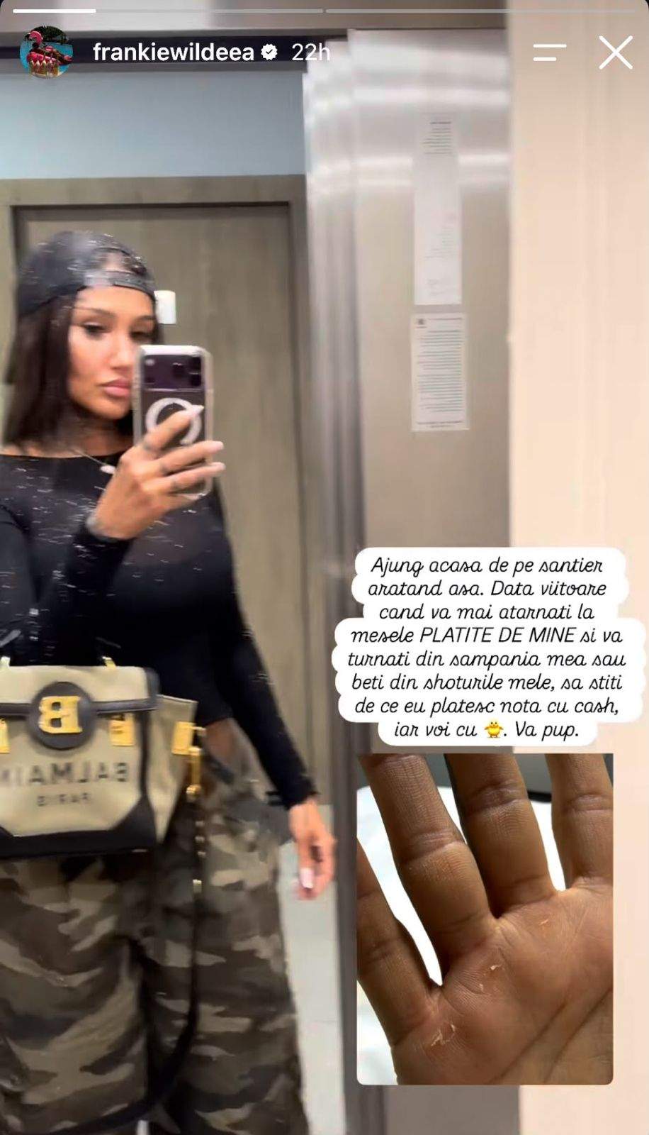 Așa arată o zi la job pentru Frankie de la Insula Iubirii! Ispita zugrăvește: ”Ajung acasa de pe șantier...”