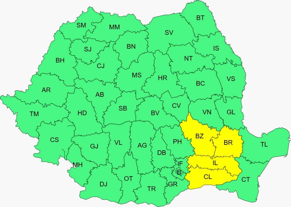 Hartă vreme
