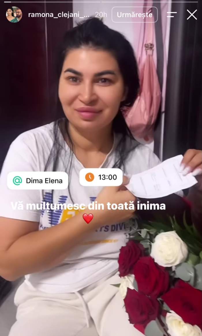 Ramona de la Clejani după nuntă