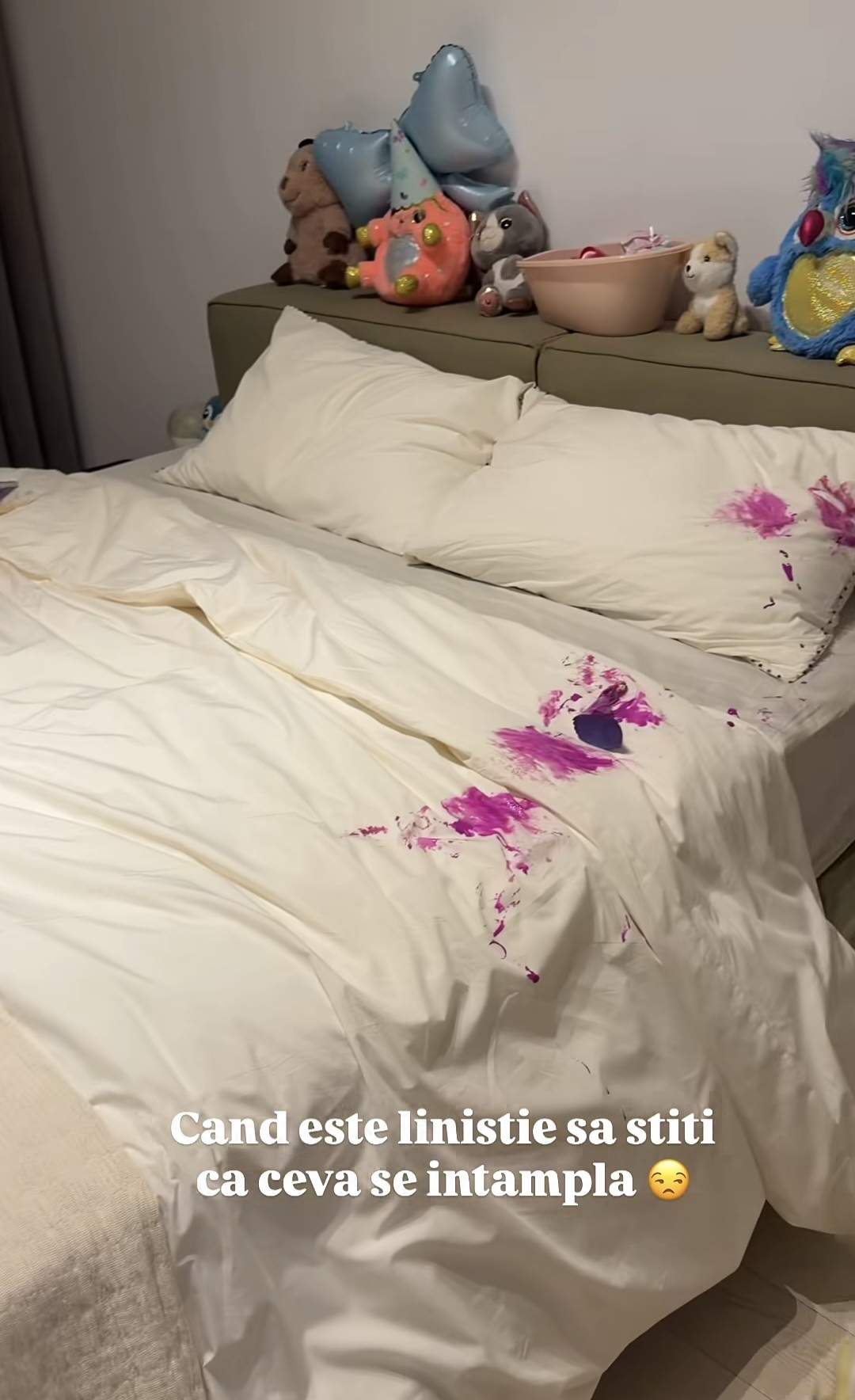 Băiatul cel mic al Andreei Popescu a distrus dormitorul fetiței! Cum a reacționat influencerița când a văzut