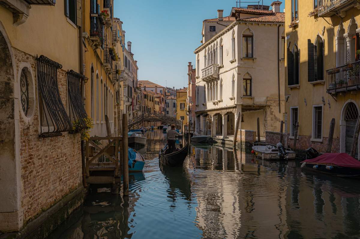 peisaj din Veneția, Italia