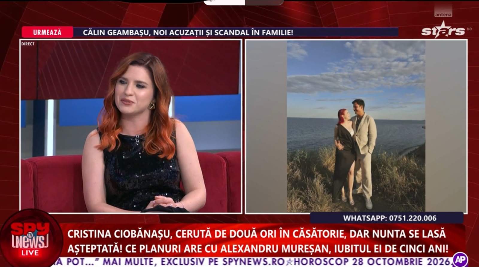 Cristina Ciobănașu, la Spynews TV