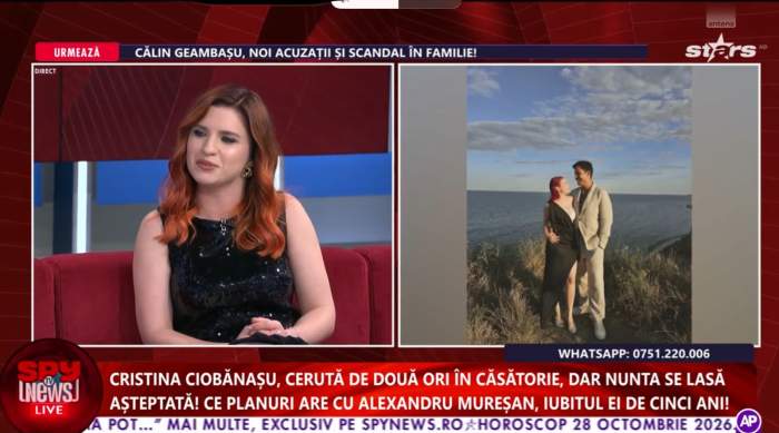 Cristina Ciobănașu, la Spynews TV