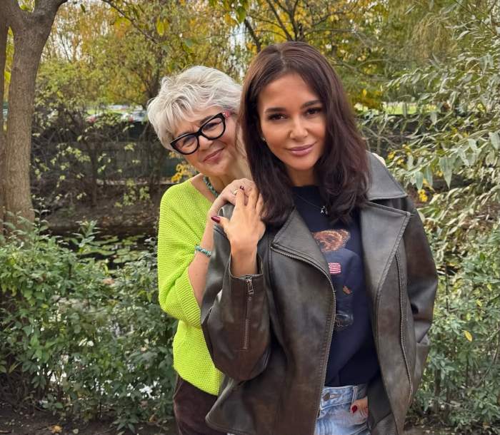 Ruxandra Luca și mama ei