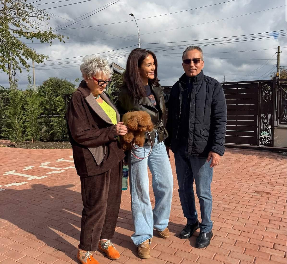 Ruxandra Luca și părinții ei