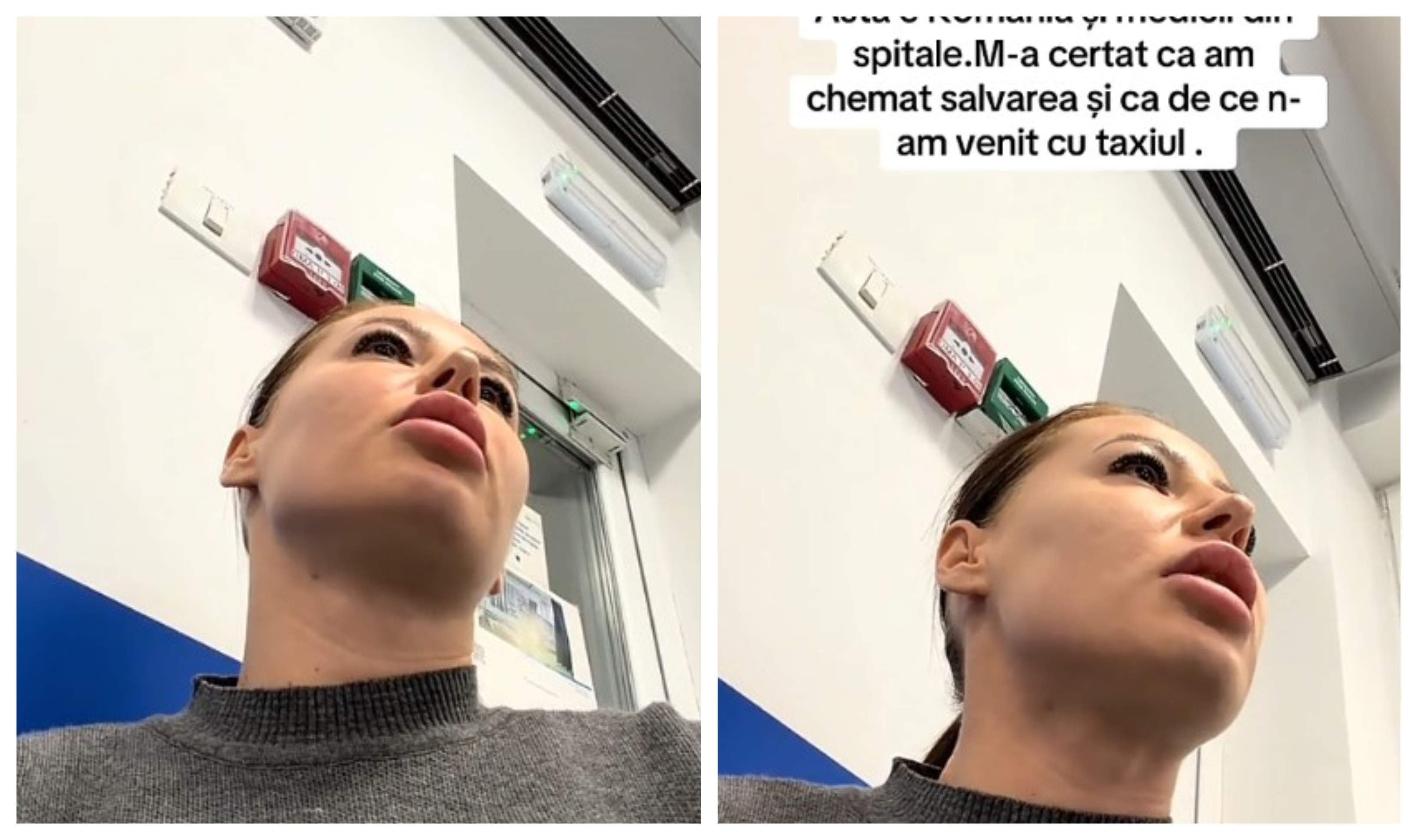 O femeie susține că a fost certată pentru că a venit la spital cu ambulanța. Ce a urmat