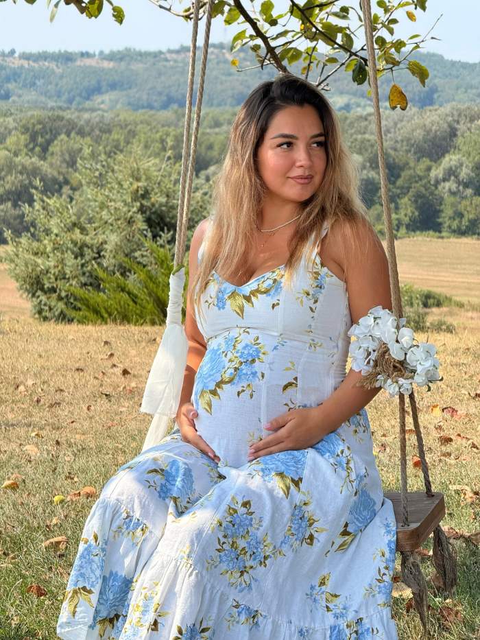 Ilinca Simion, însărcinată