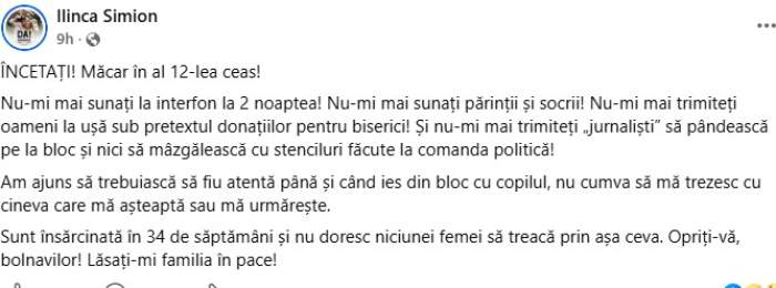Mesajul Ilincăi Simion