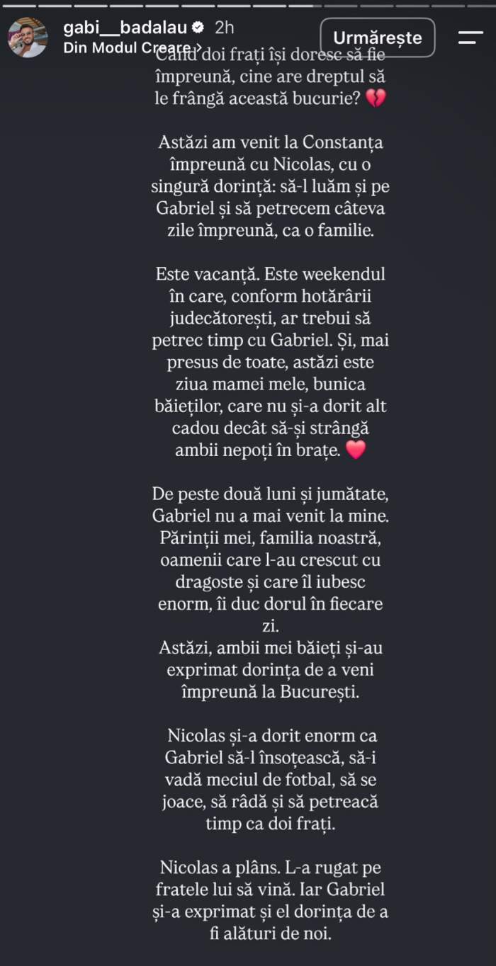 Gabi Bădălău a vrut să ia și celălalt băiat de la Claudia Pătrășcanu! Omul de afaceri a fost la Constanța