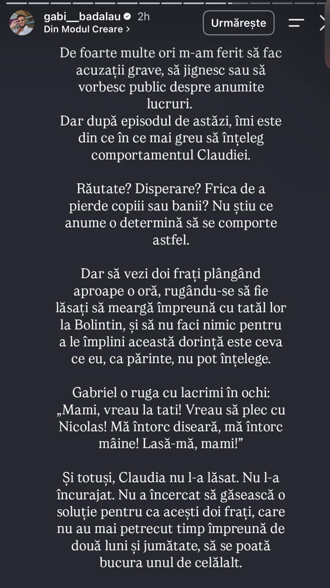 Gabi Bădălău a vrut să ia și celălalt băiat de la Claudia Pătrășcanu! Omul de afaceri a fost la Constanța