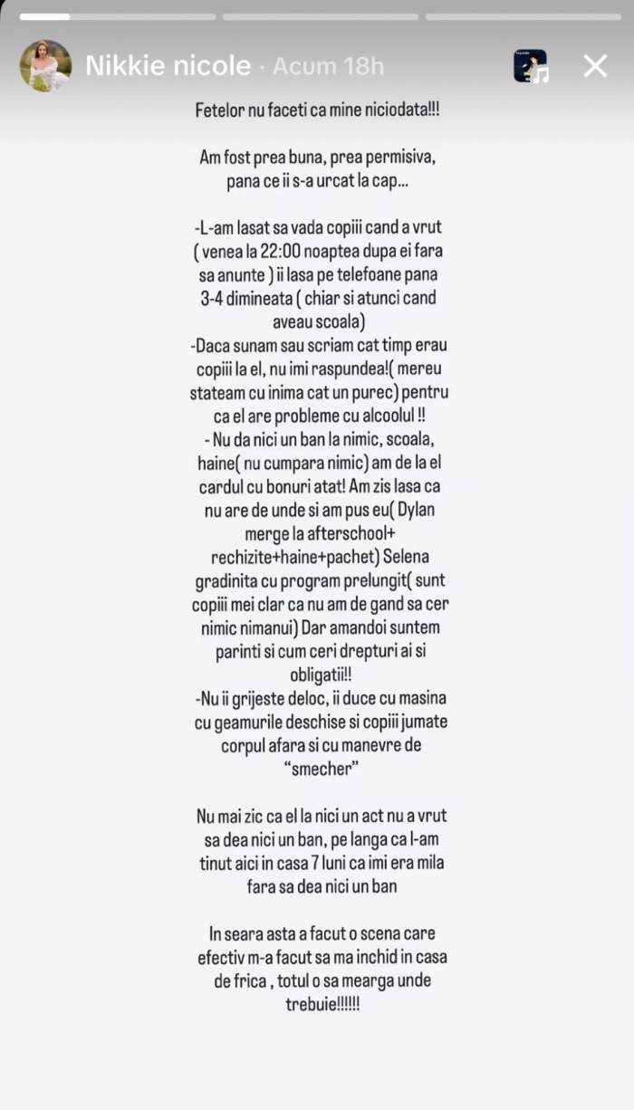 Tiktokeriță celebră din România, în scandal cu fostul soț! Ce acuzații i-a adus: "M-a făcut să mă închid în casă de frică”