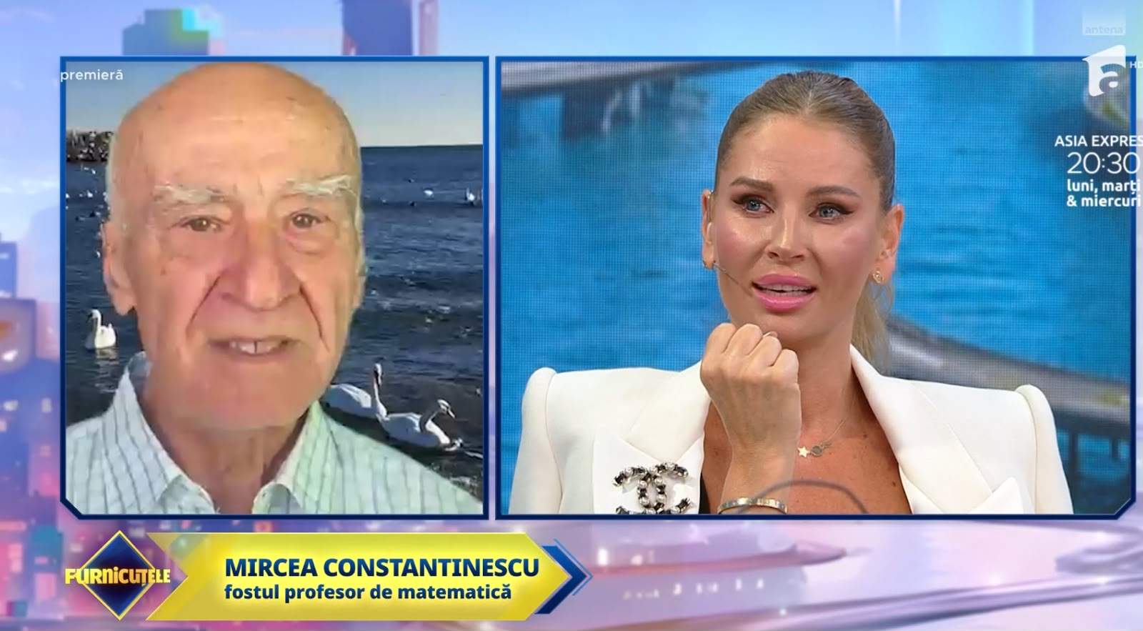 Andreea Bănică, la Furnicuțele