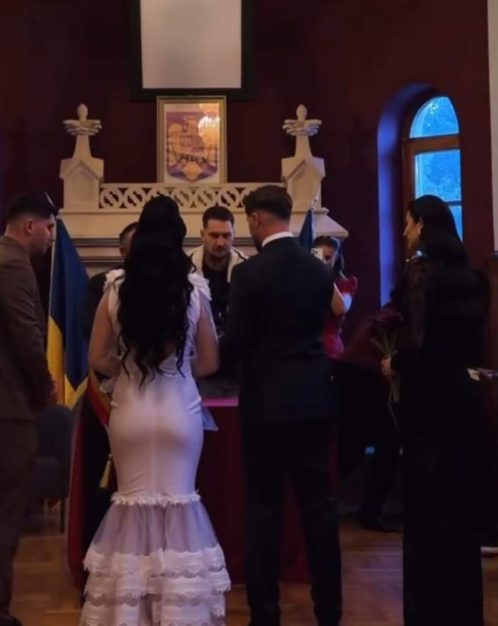 Fosta iubită a lui Teo Costache de la Insula Iubirii s-a căsătorit! Primele imagini cu graviduța în rochie de mireasă