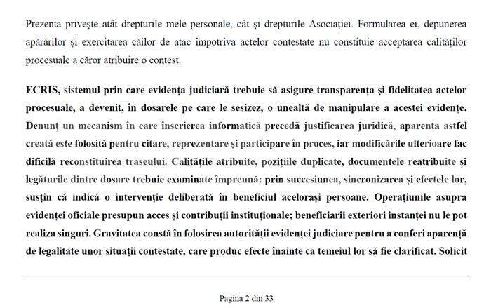 EXCLUSIV | Adina Banea acuză nereguli în procesul de 10 milioane de euro. Ce a descoperit în dosar și cui a cerut explicații