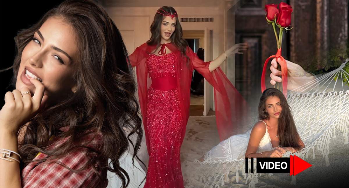 EXCLUSIV! Andreea Bostănică, răsfățată de un admirator misterios de ziua ei! Ce spune despre bărbatul care îi trimite buchete uriașe | VIDEO