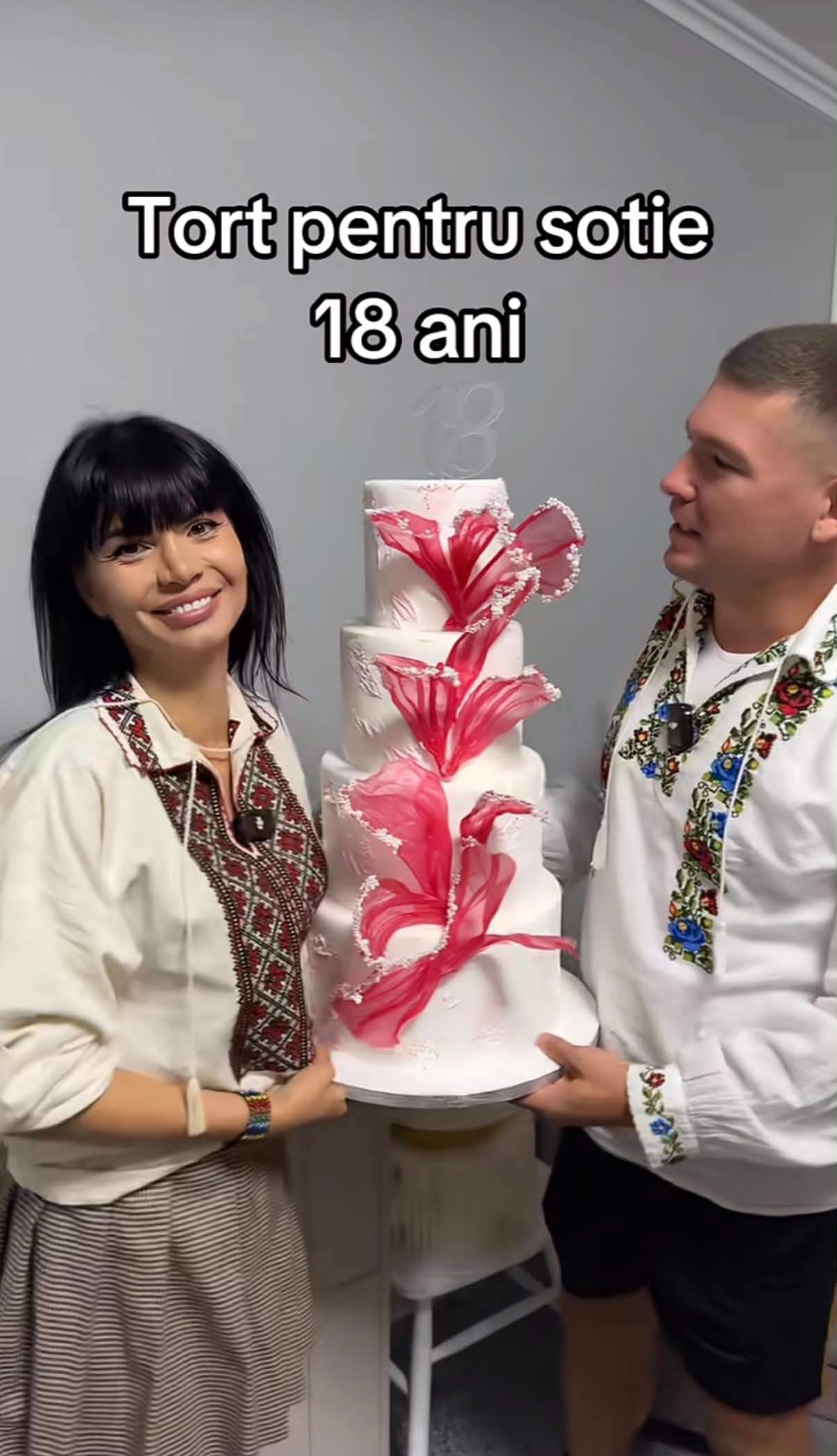 Călin Donca de la Survivor și soția lui au împlinit 18 ani de relație. Cum a surprins-o pe mama copiilor lui