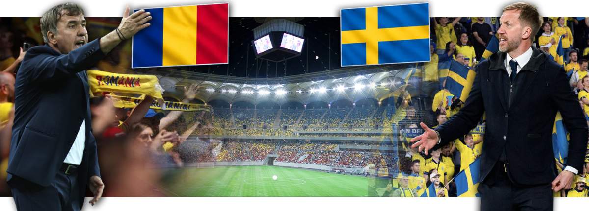 România - Suedia 0-0. Șansa tricolorilor de a-și spăla rușinea