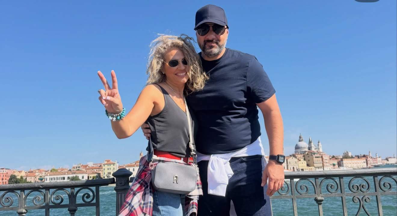 Mirela Vaida și soțul, în vacanță