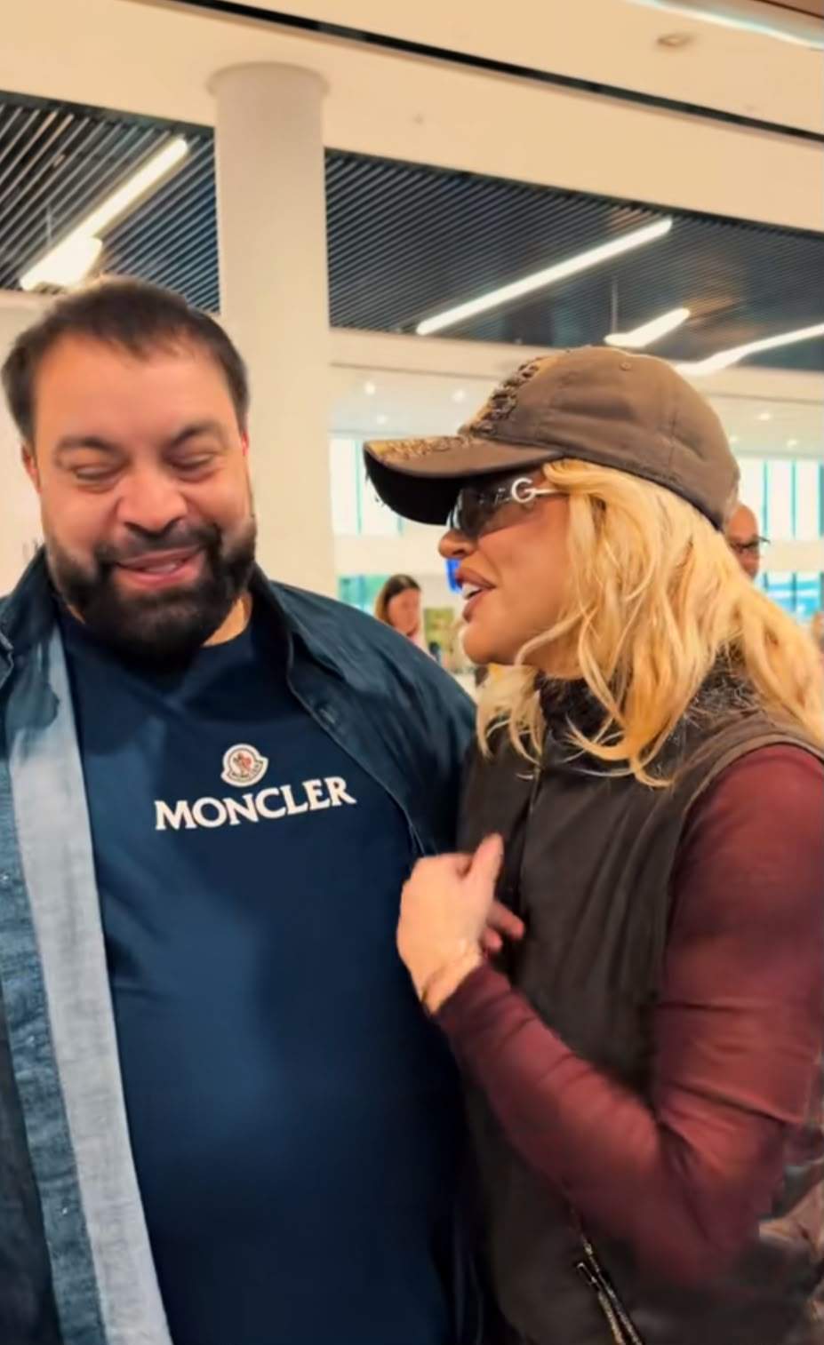 Loredana Groza și Florin Salam, apropiați