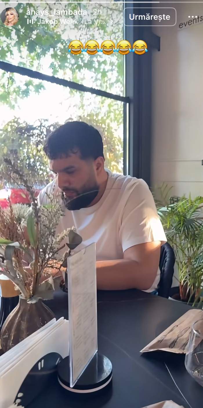 Tzancă Uraganu, la restaurant
