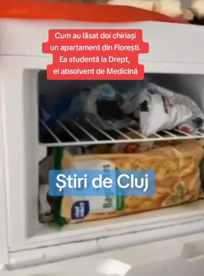 Imagini greu de privit! Cum a lăsat un cuplu un apartament închiriat în Cluj