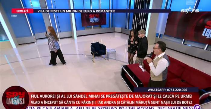Mara Bănică, apariție de senzație în direct! Prezentatoarea de la Antena Stars a apelat la o ținută all black