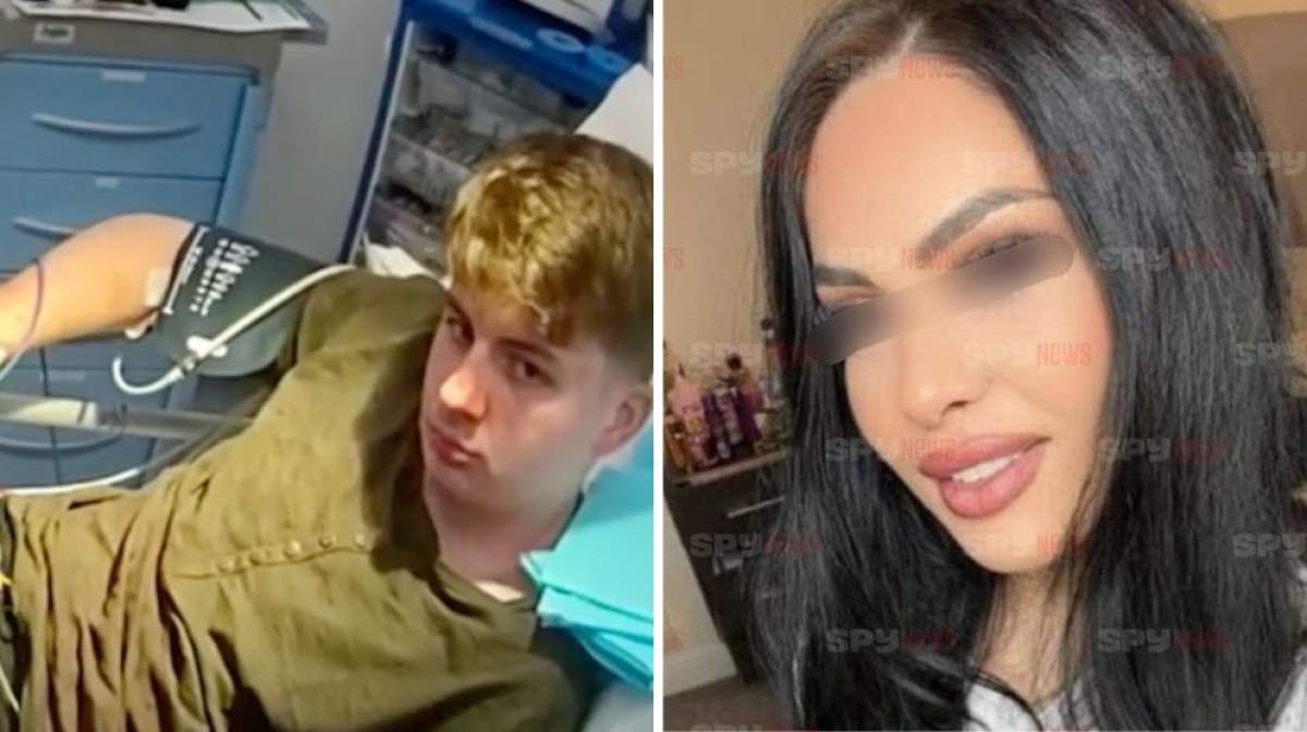 Colaj foto cu criminalul și românca pe care a ucis-o
