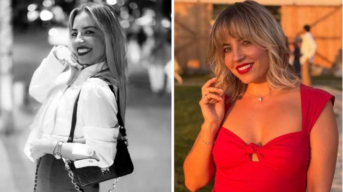 Colaj foto cu Bianca Iotu