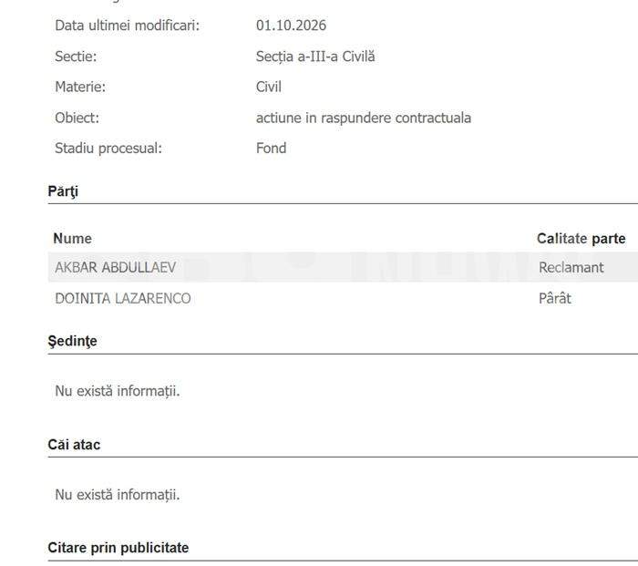 Fostul iubit al Andreei Bostănică și-a dat în judecată fosta soție. De ce a ajuns Abush în conflict cu femeia care i-a fost aliată în scandalul cu influencerița