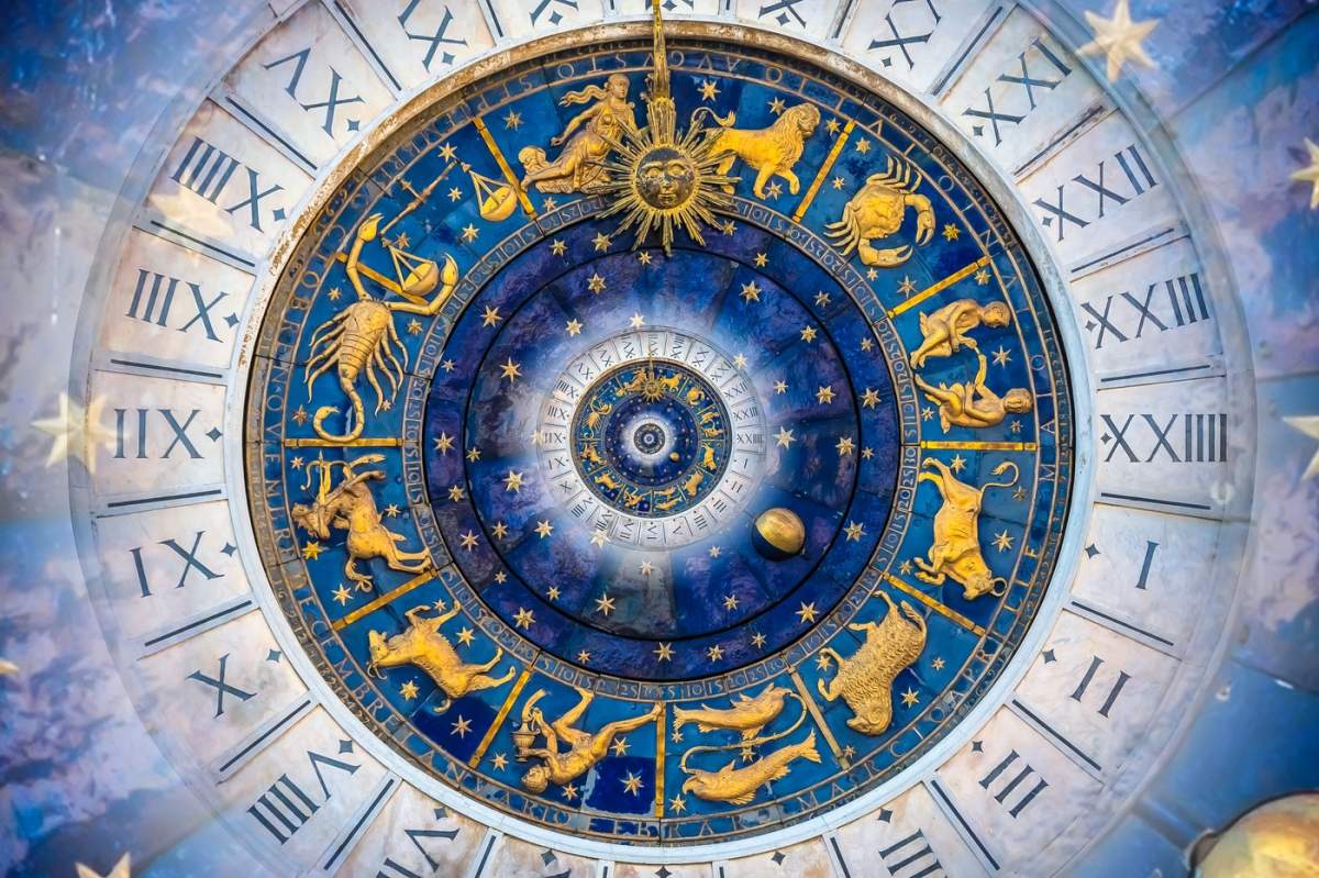 Fundal cu efectul Droste. Design abstract pentru concepte legate de astrologie și fantezie.